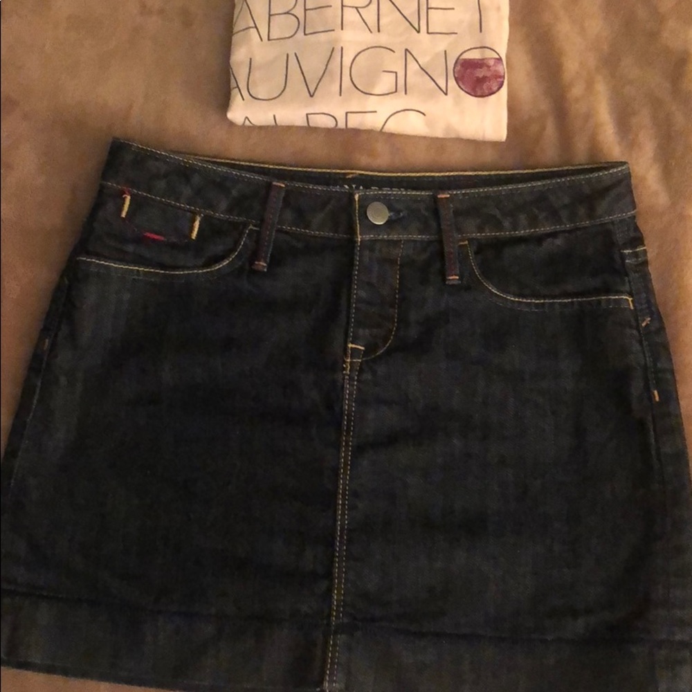 BR Denim Mini Skirt